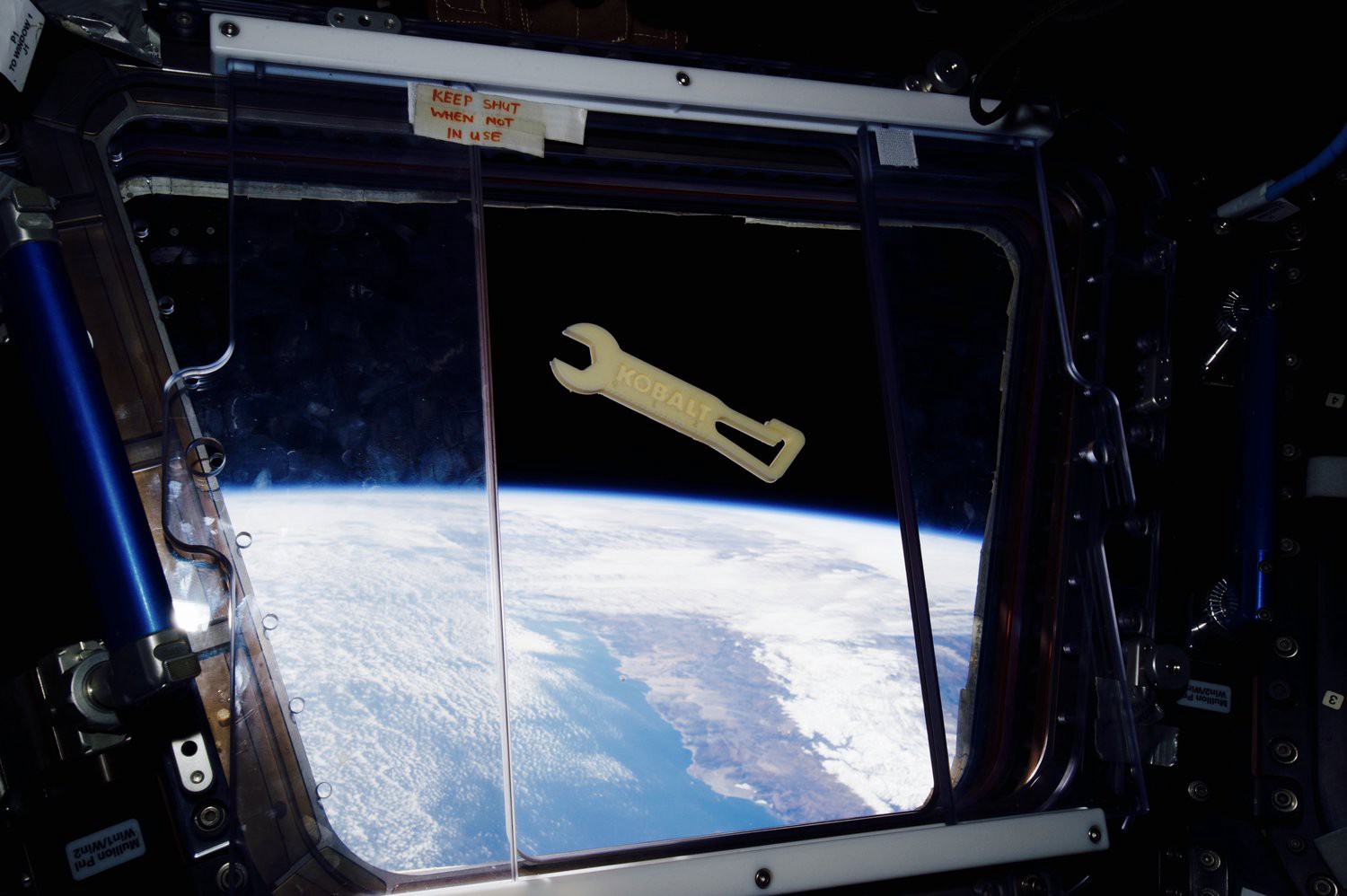 Kobalt wrench made in space Kobalt wrench made in space