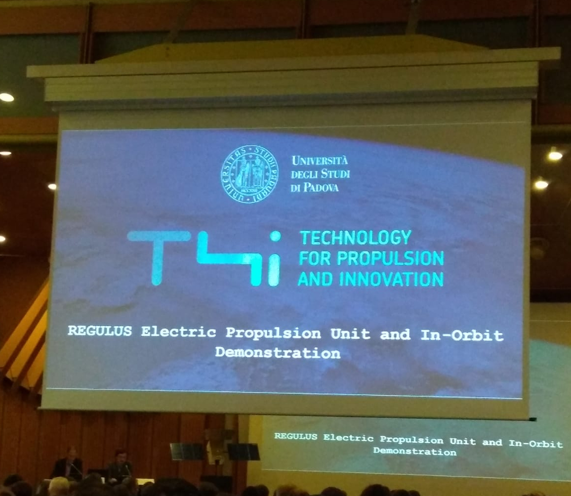 [T4i’s REGULUS presentation at the 4th ESA CubeSat Industry Days T4i’s REGULUS presentation at the 4th ESA CubeSat Industry Days
