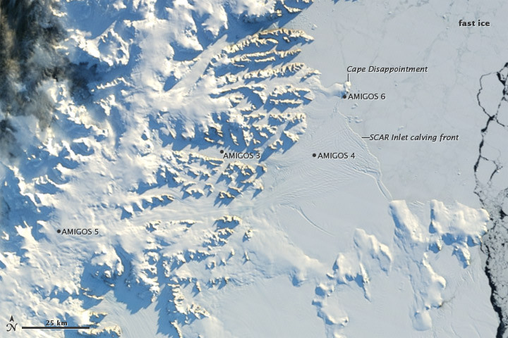 Example EO image of the Arctic Example EO image of the Arctic