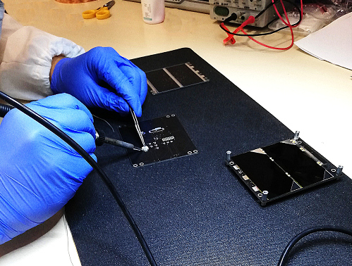 CubeSat handling and assembly CubeSat handling and assembly