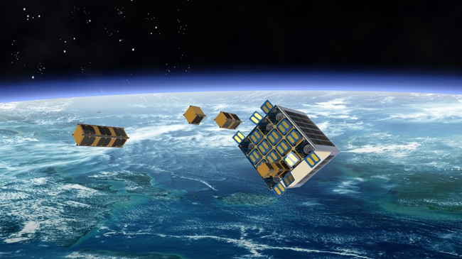 Leaf Space cubesats ground segment